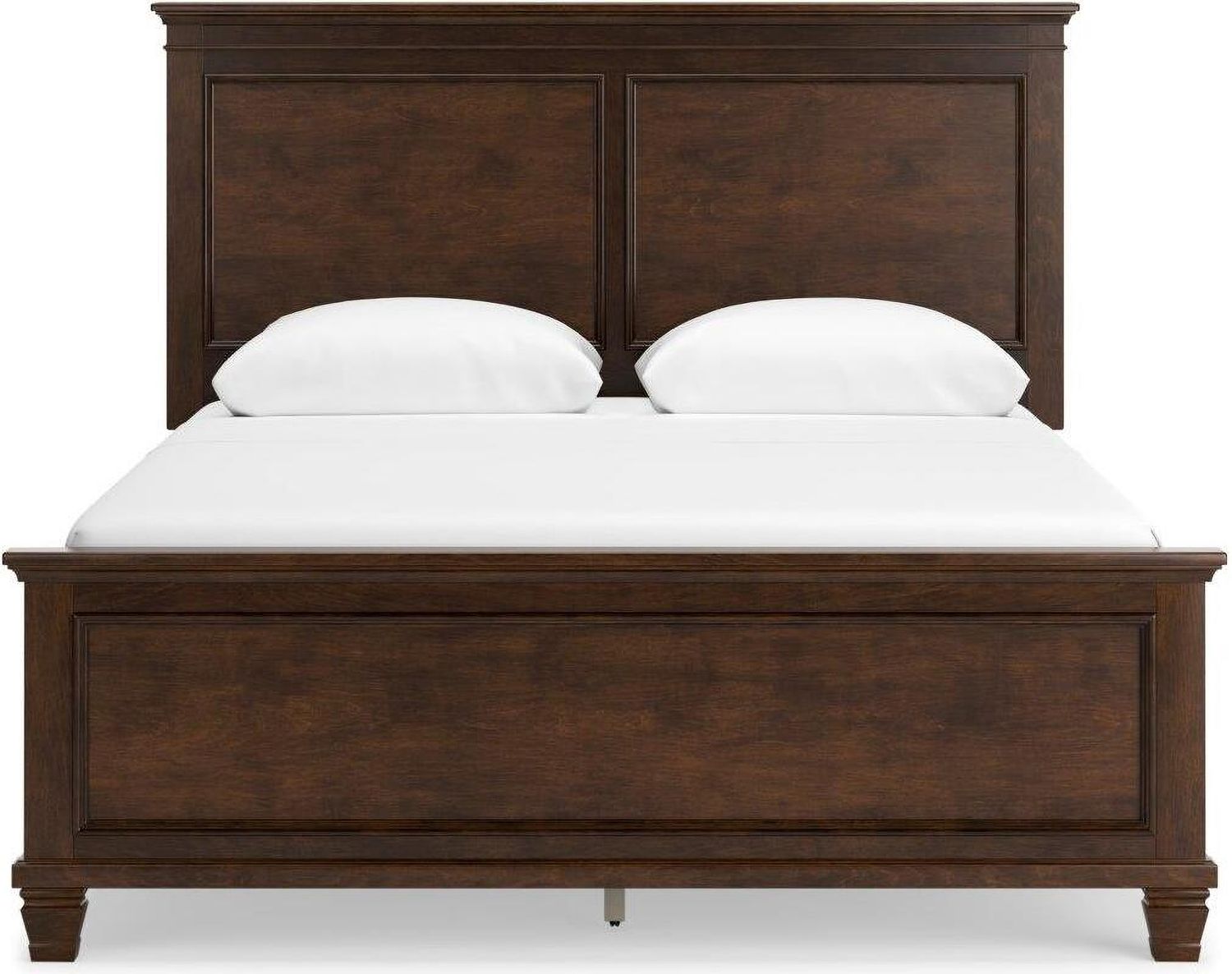 Danabrin Rich Brown Cherry Queen Panel Bed B685B2