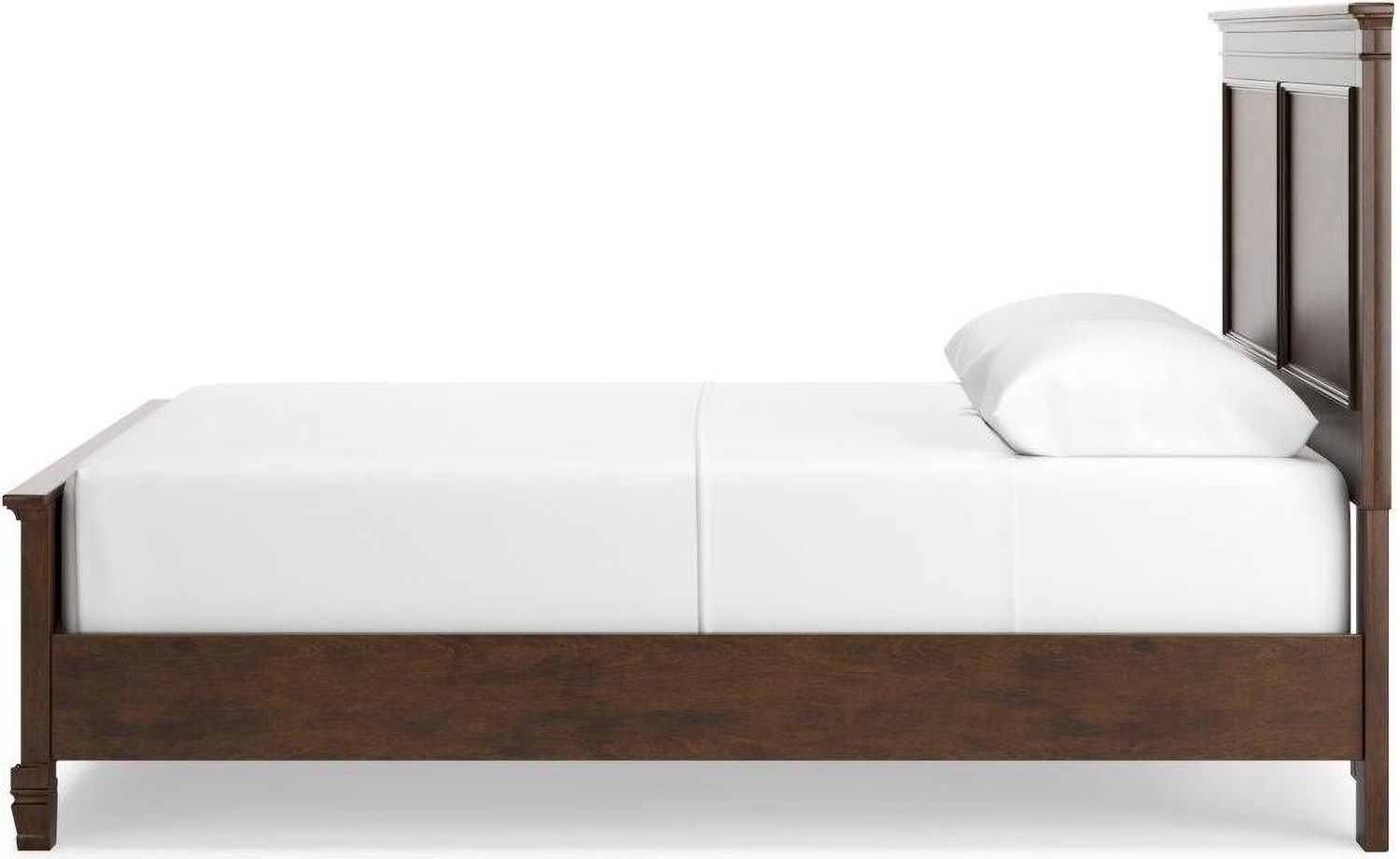 Danabrin Rich Brown Cherry Queen Panel Bed B685B2
