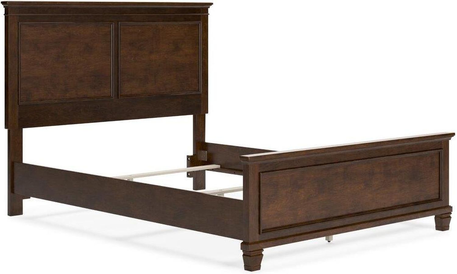 Danabrin Rich Brown Cherry Queen Panel Bed B685B2