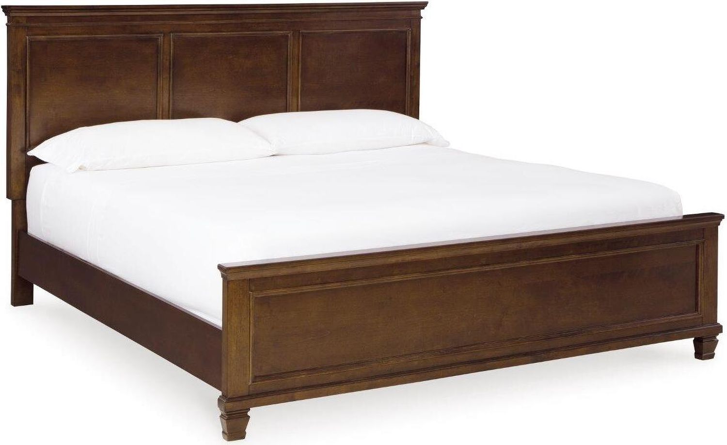 Danabrin Rich Brown Cherry King Panel Bed B685B4