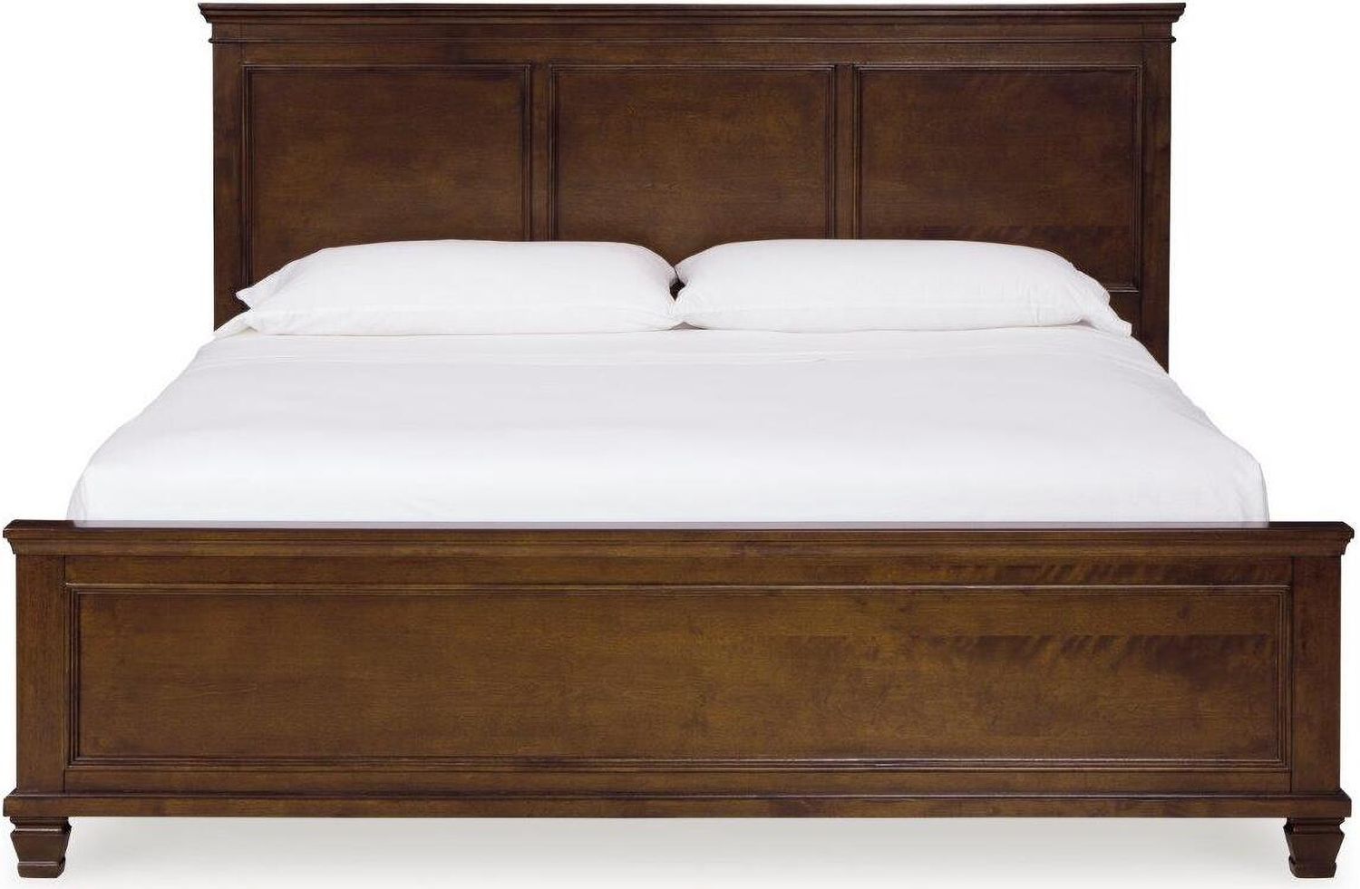 Danabrin Rich Brown Cherry King Panel Bed B685B4