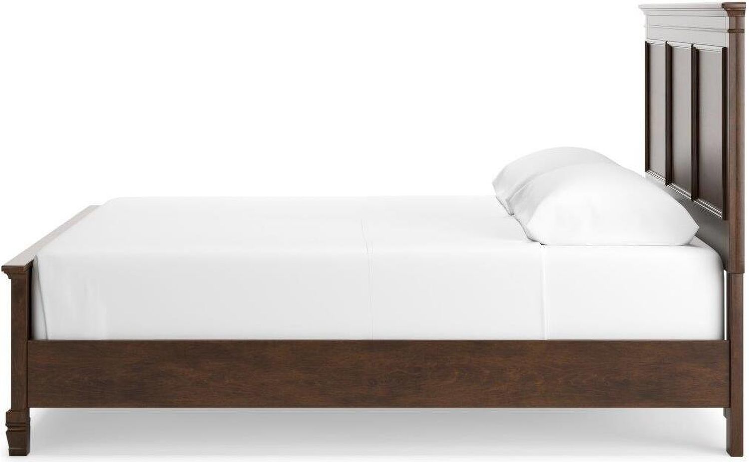 Danabrin Rich Brown Cherry King Panel Bed B685B4