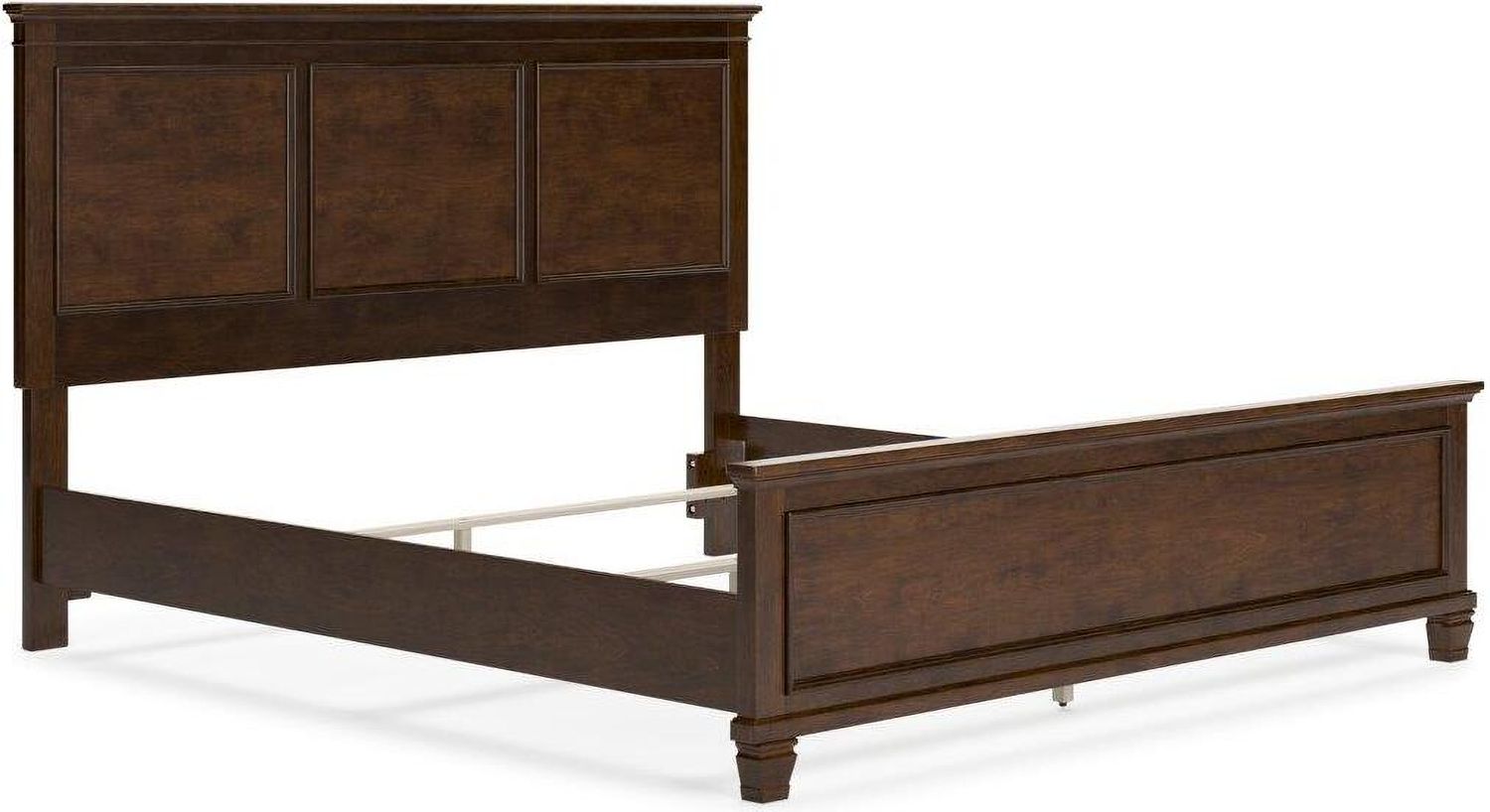Danabrin Rich Brown Cherry King Panel Bed B685B4