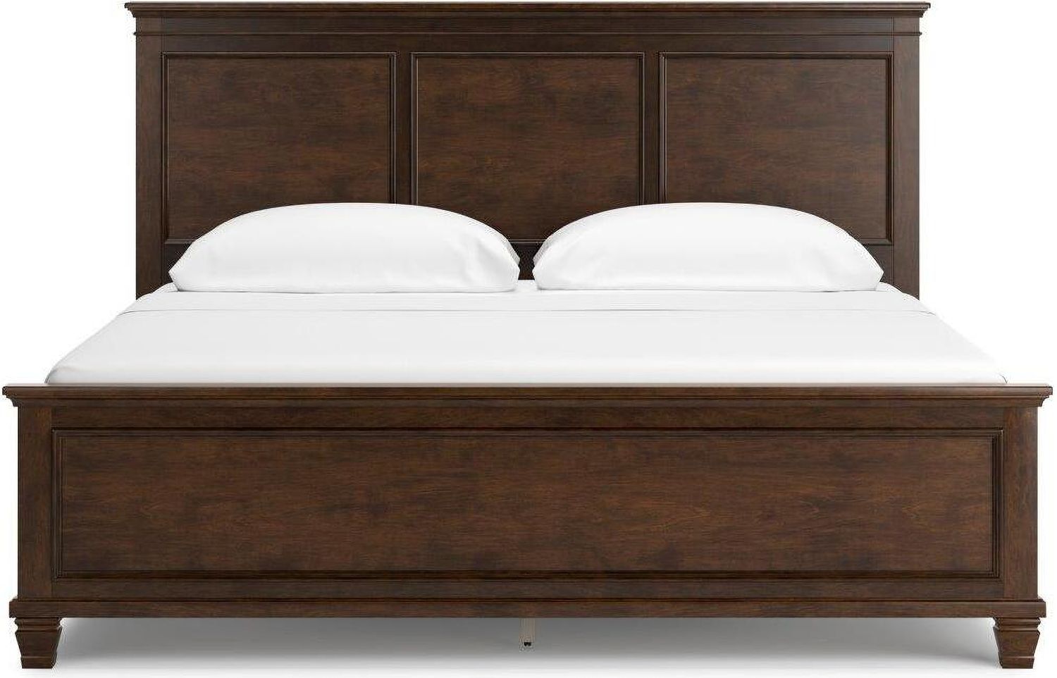 Danabrin Rich Brown Cherry California King Panel Bed B685B5