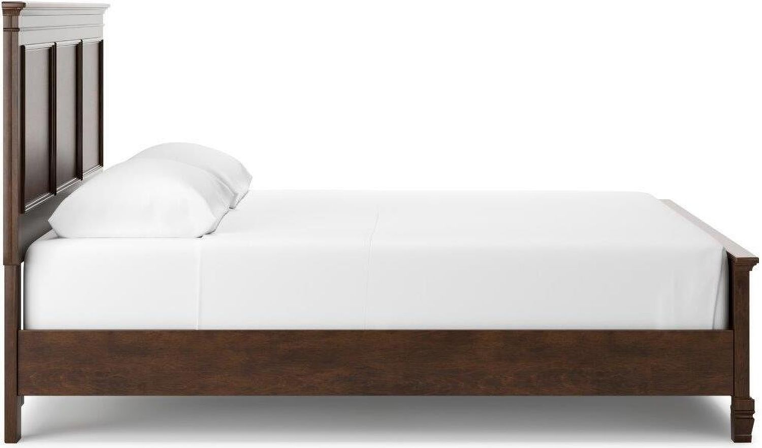 Danabrin Rich Brown Cherry California King Panel Bed B685B5