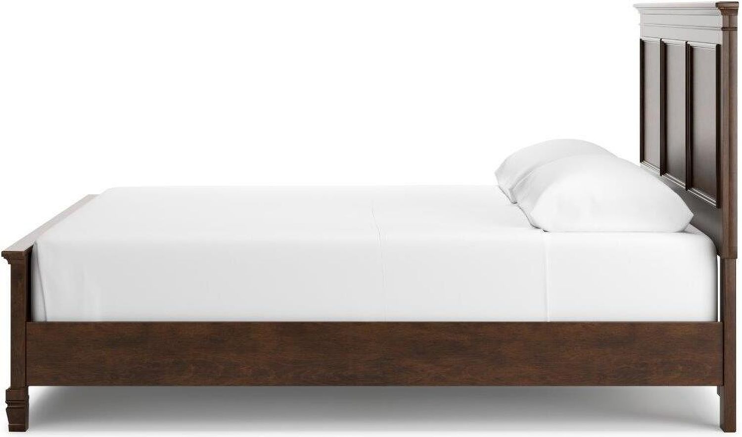 Danabrin Rich Brown Cherry California King Panel Bed B685B5