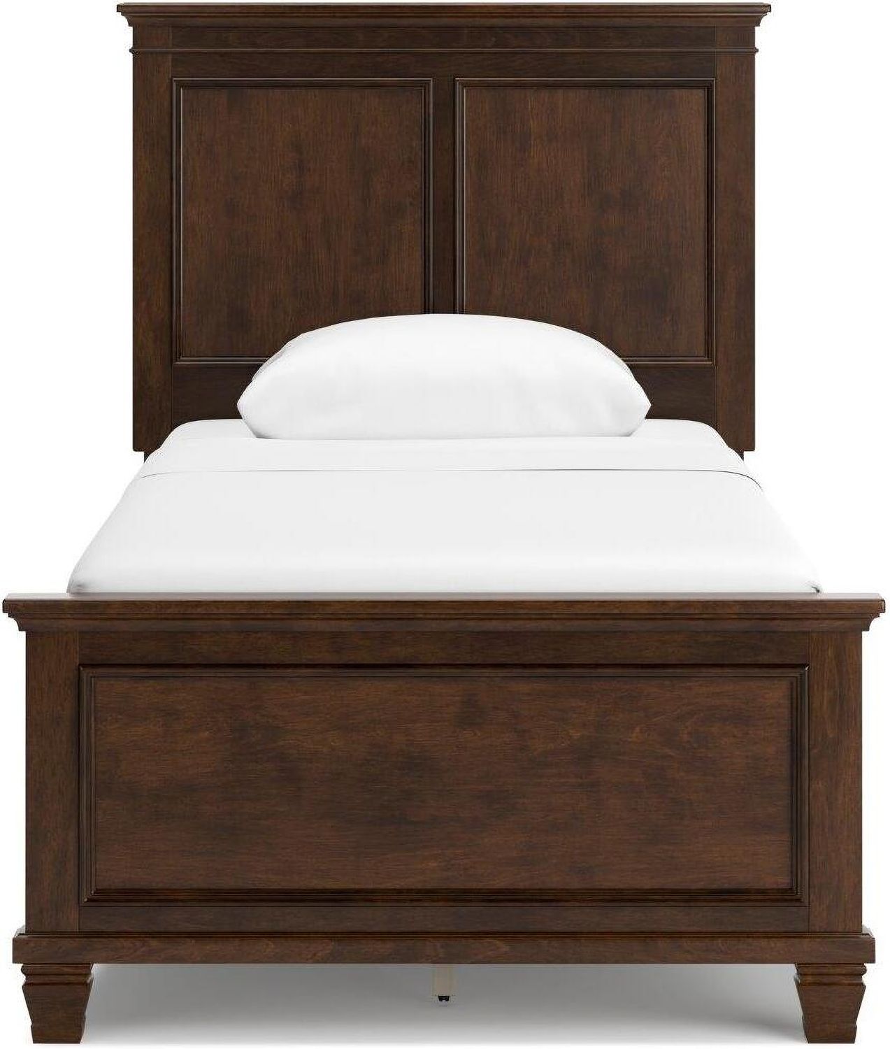 Danabrin Rich Brown Cherry Twin Panel Bed B685B6