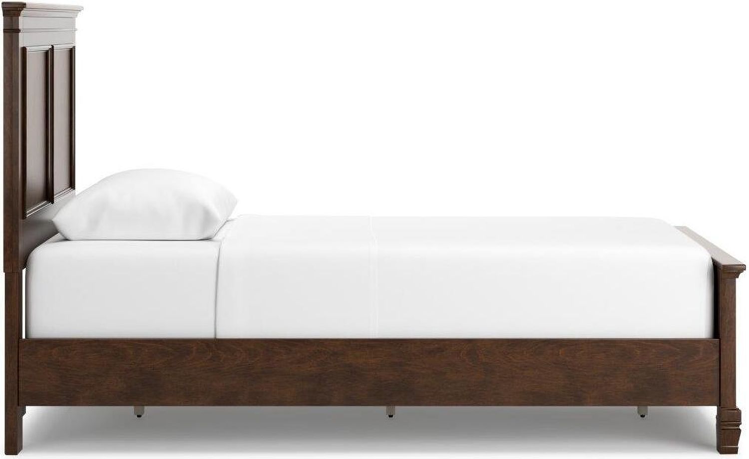 Danabrin Rich Brown Cherry Twin Panel Bed B685B6