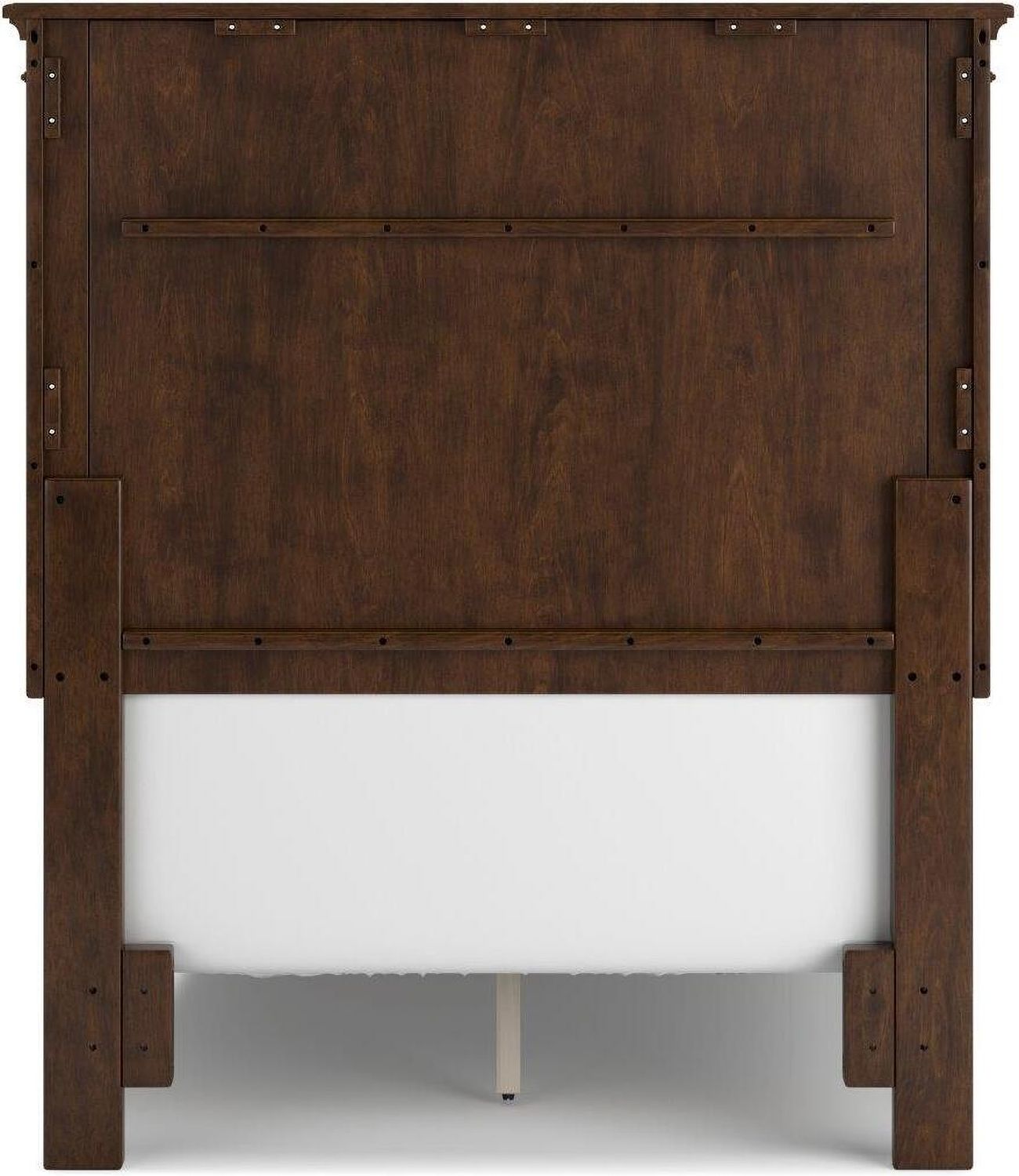 Danabrin Rich Brown Cherry Twin Panel Bed B685B6