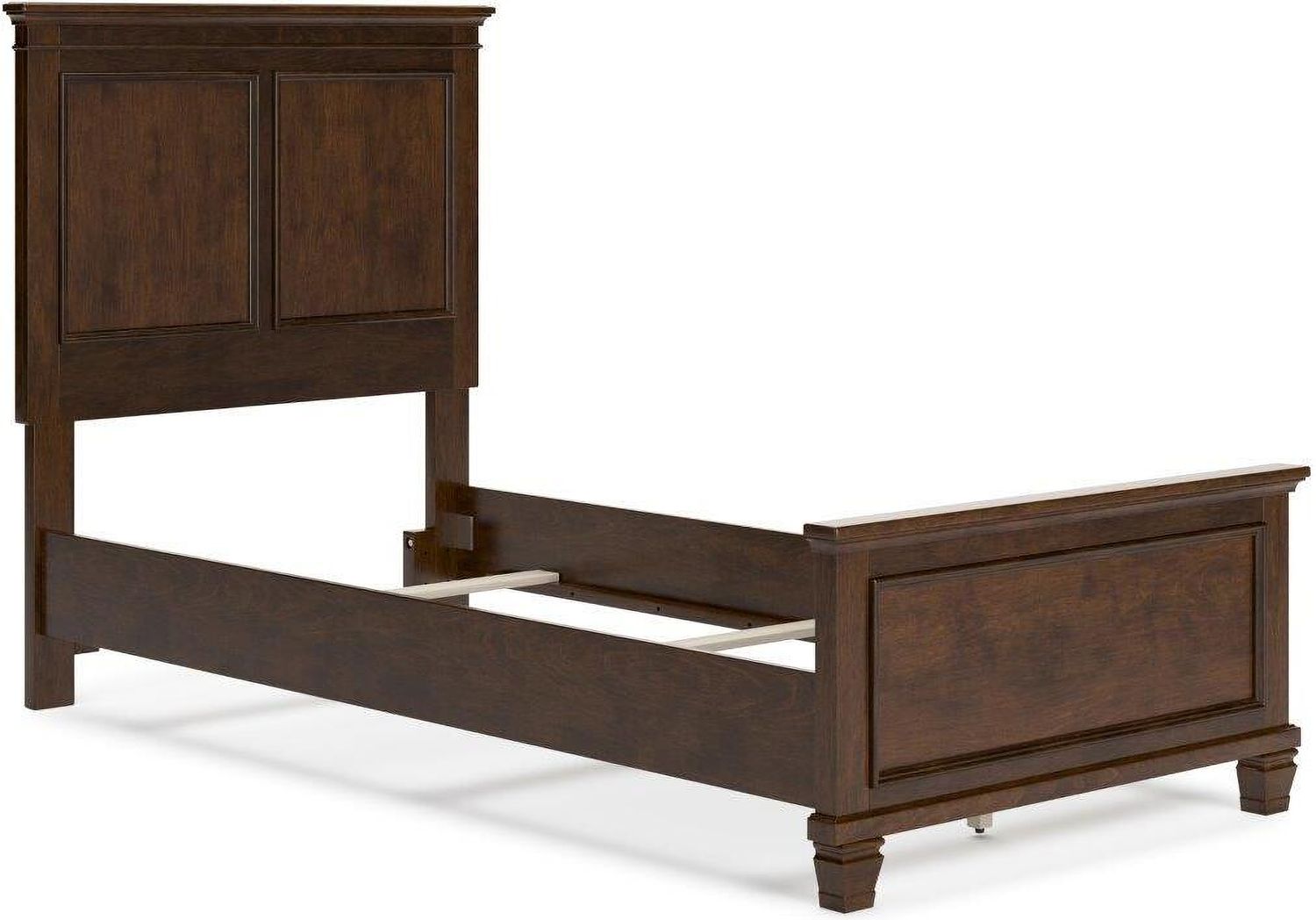 Danabrin Rich Brown Cherry Twin Panel Bed B685B6