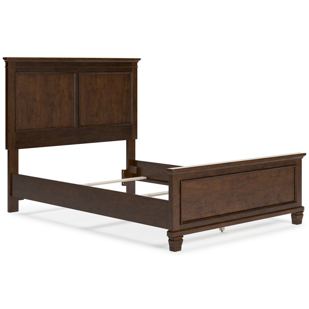 Danabrin Rich Brown Cherry Twin Panel Bed B685B6