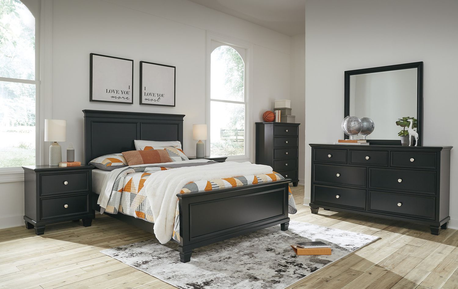 Lanolee Black Dresser B68731