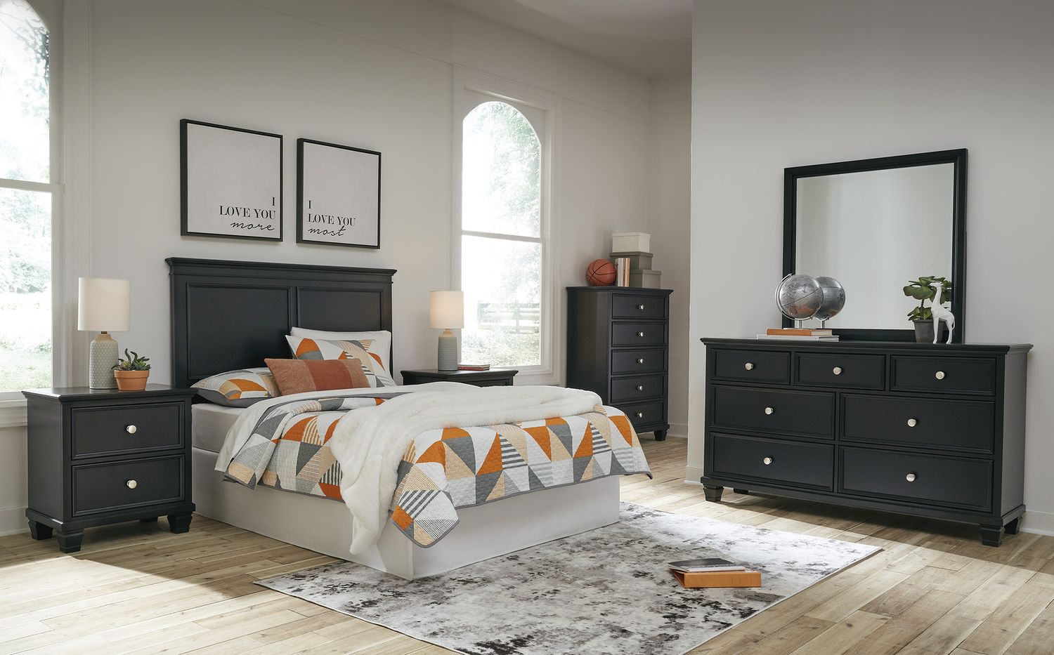 Lanolee Black Dresser B68731