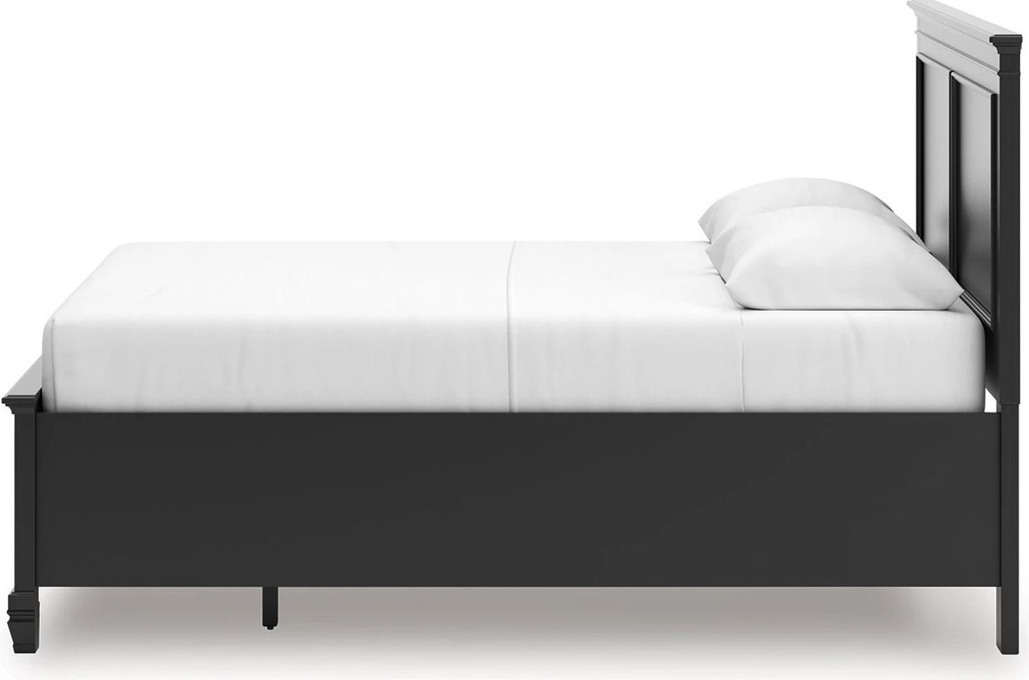 Lanolee Queen Panel Storage Bed In Black B687B17