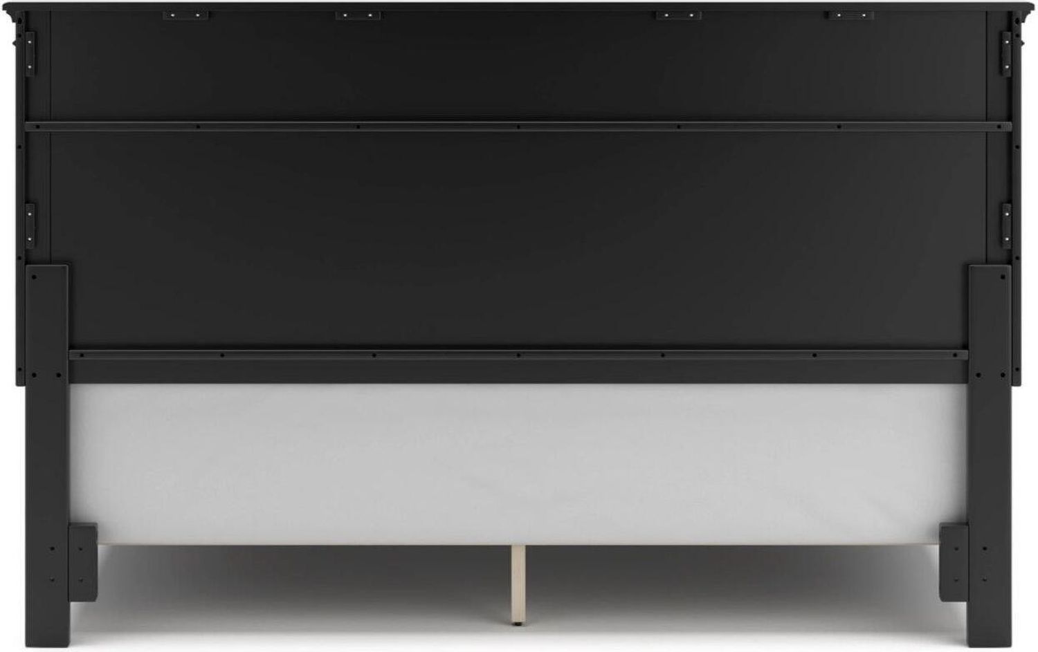 Lanolee King Panel Bed In Black B687B8