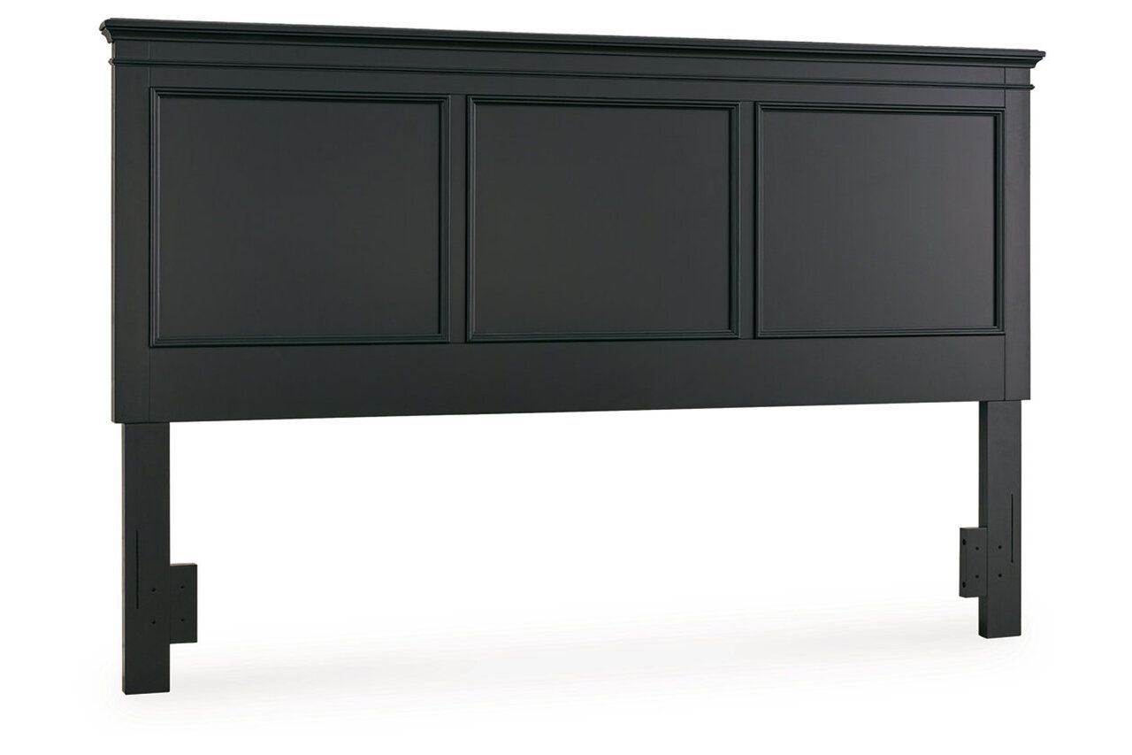 Lanolee King Panel Bed In Black B687B8