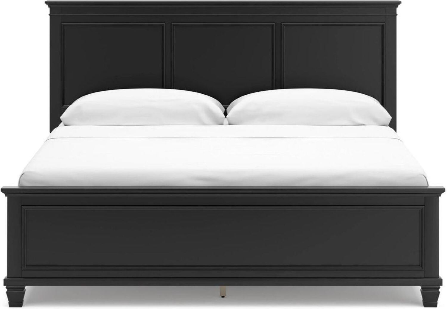 Lanolee California King Panel Bed In Black B687B9