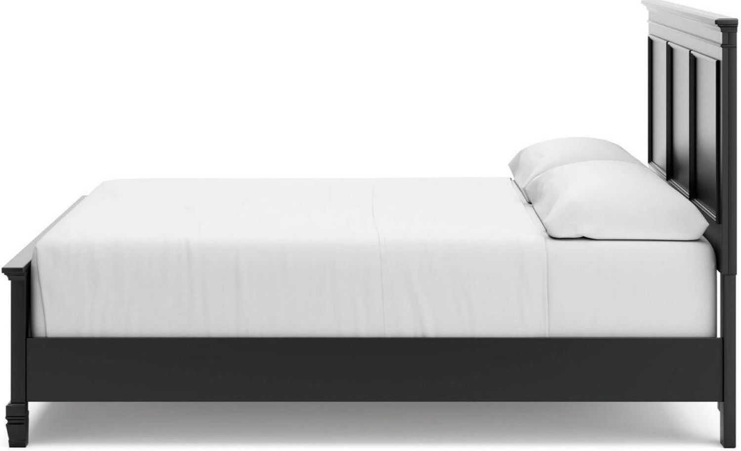 Lanolee California King Panel Bed In Black B687B9