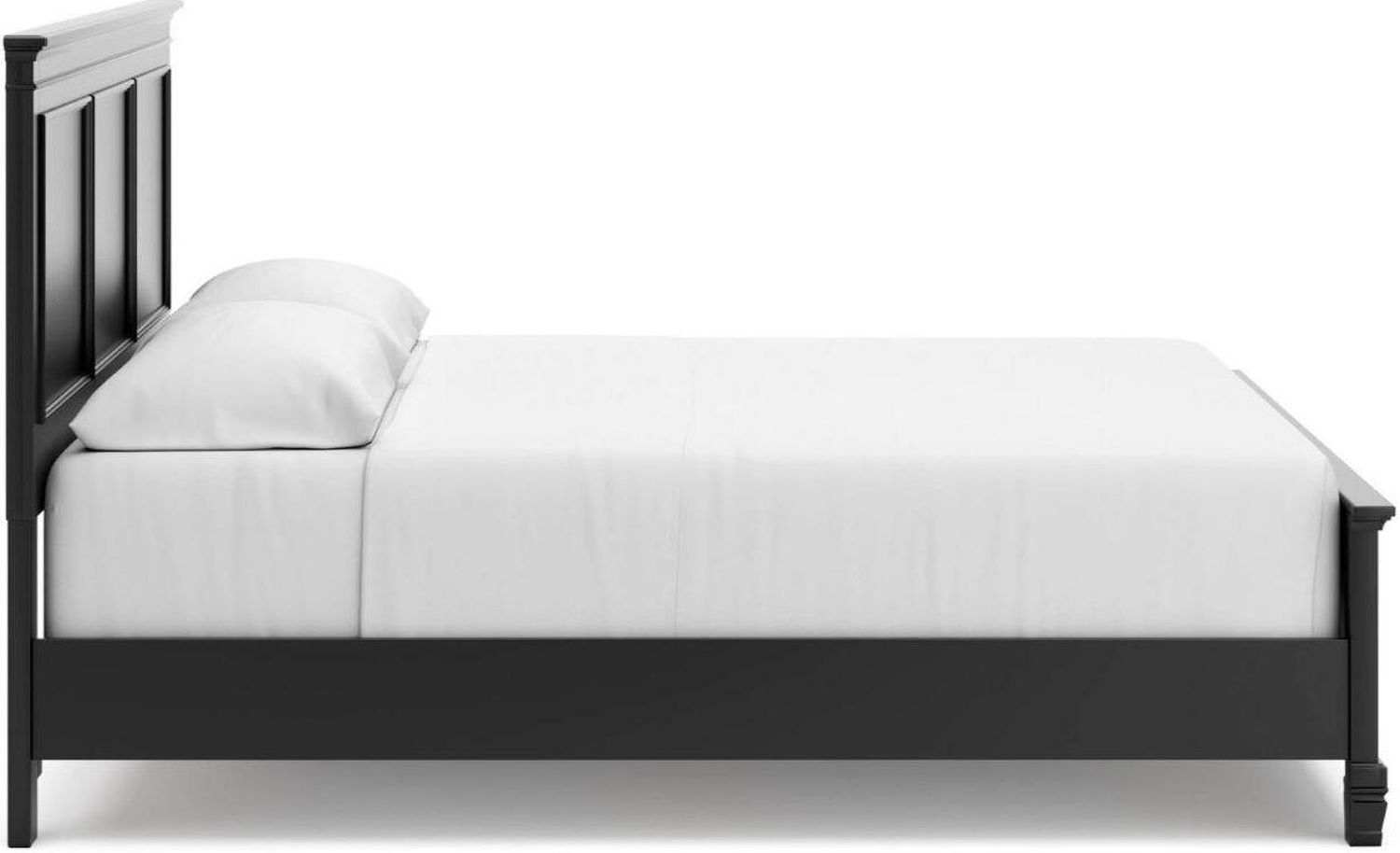 Lanolee California King Panel Bed In Black B687B9