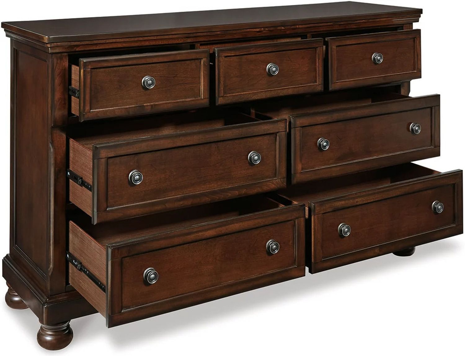 Porter Rustic Brown Dresser B69731