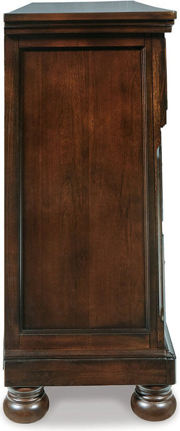 Porter Rustic Brown Dresser B69731
