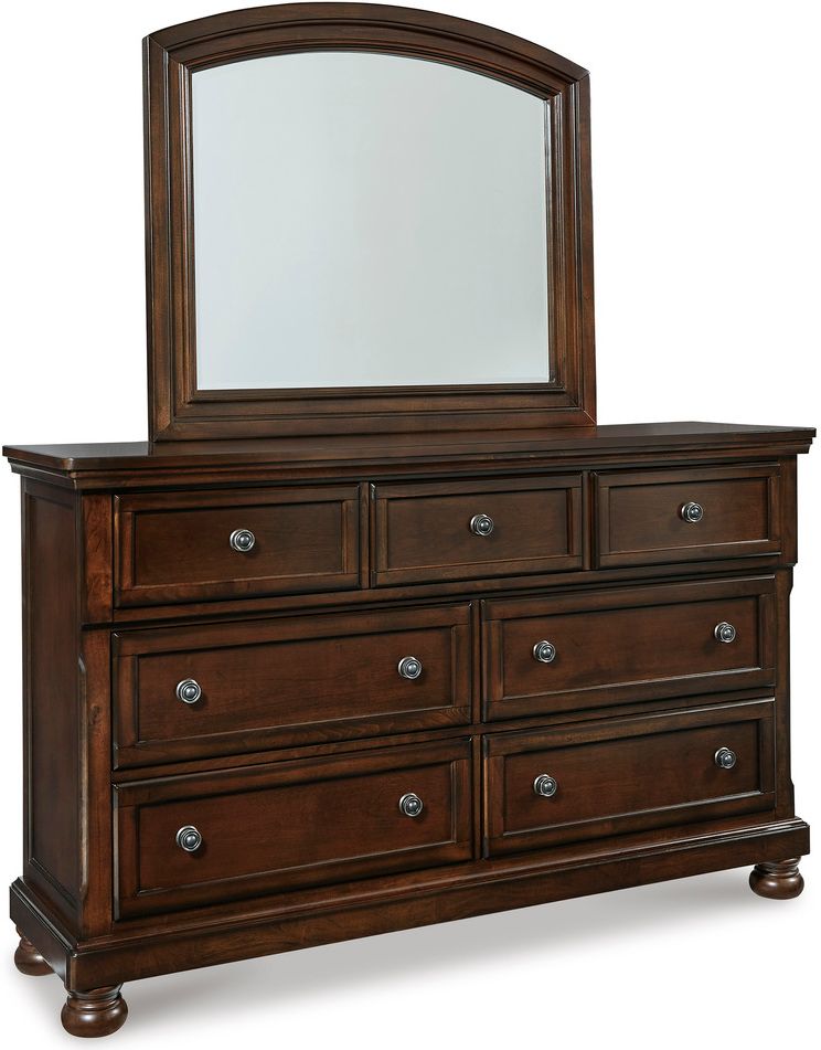 Porter Rustic Brown Dresser B69731