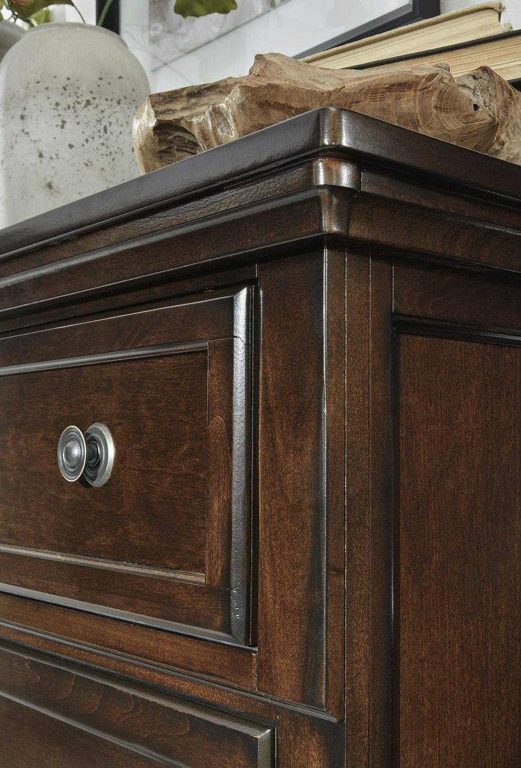Porter Rustic Brown Dresser B69731