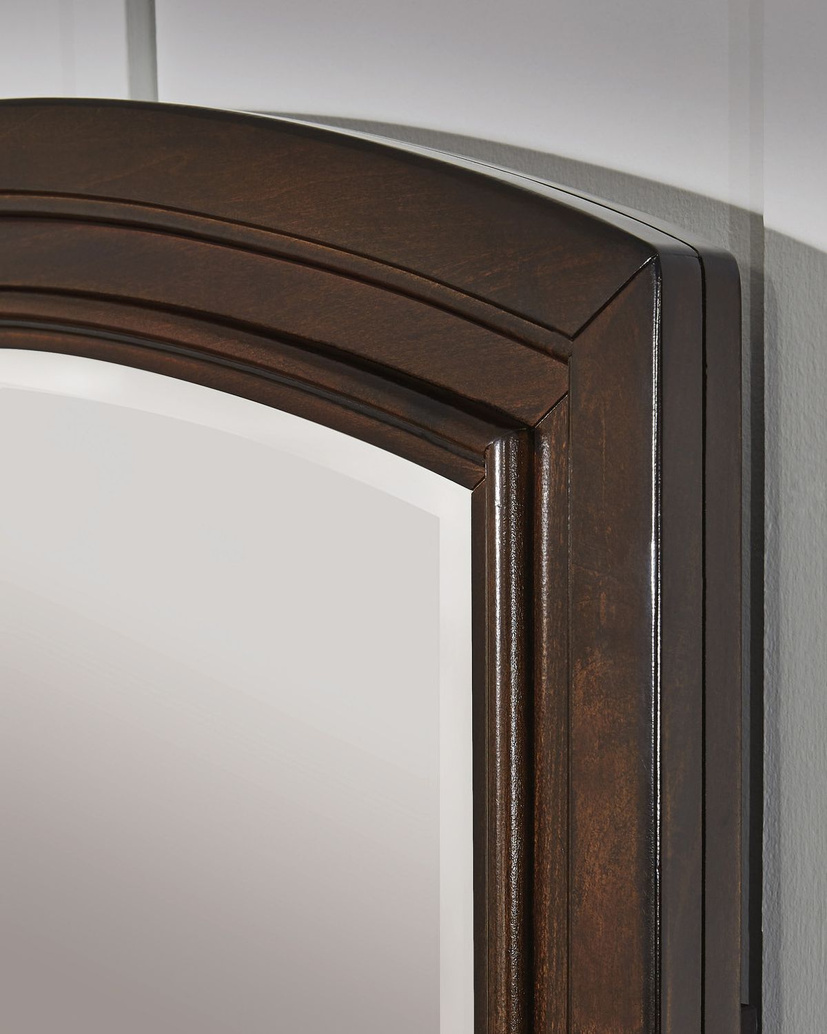 Porter Rustic Brown Bedroom Mirror B69736