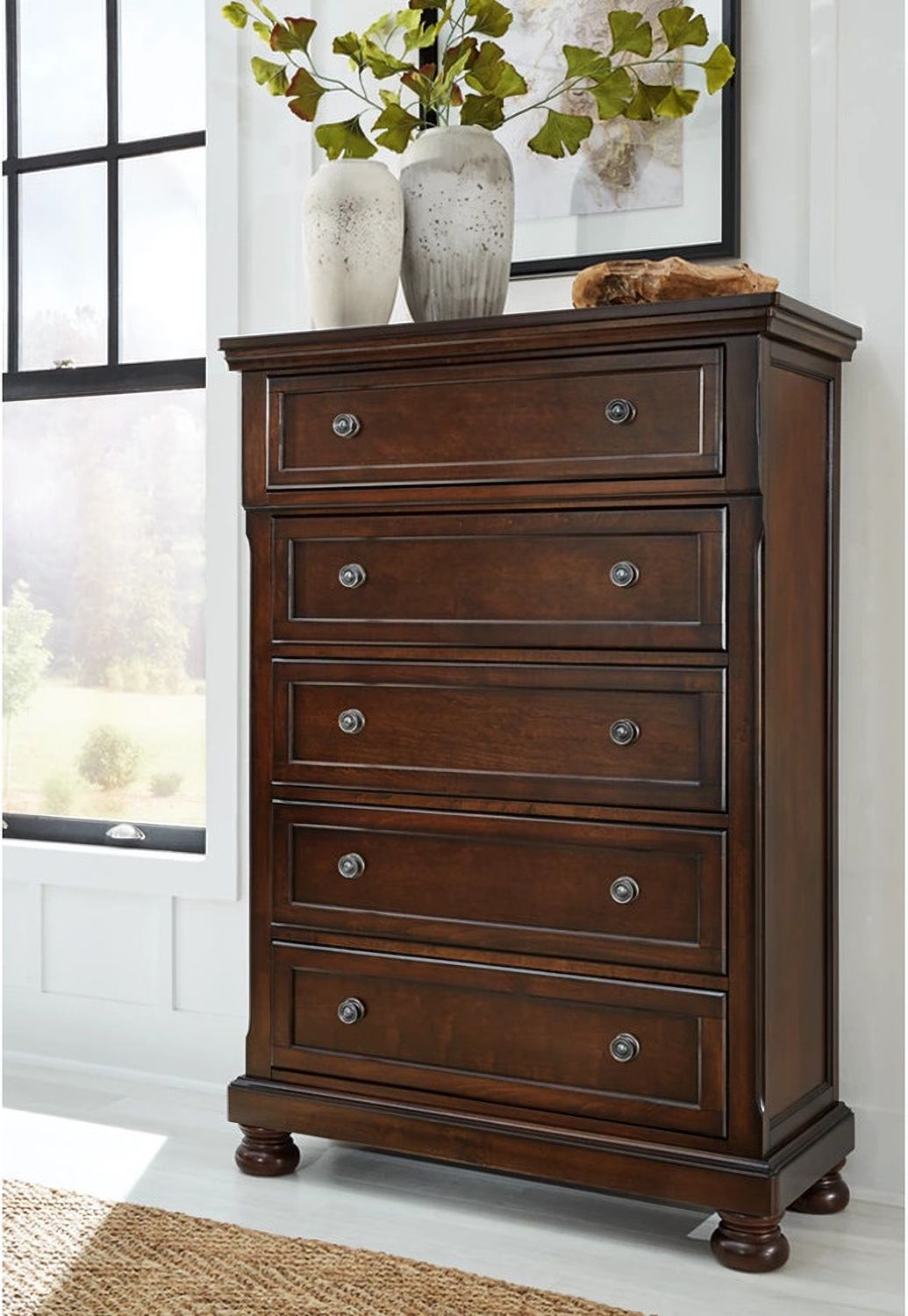 Porter Rustic Brown Chest B69746
