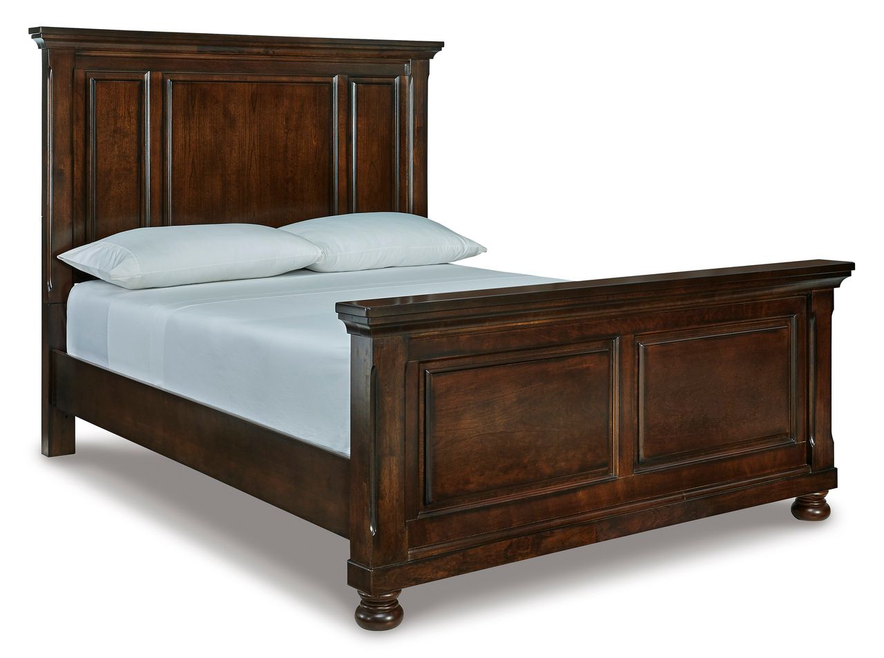 Porter Rustic Brown Queen Panel Headboard Only B69757