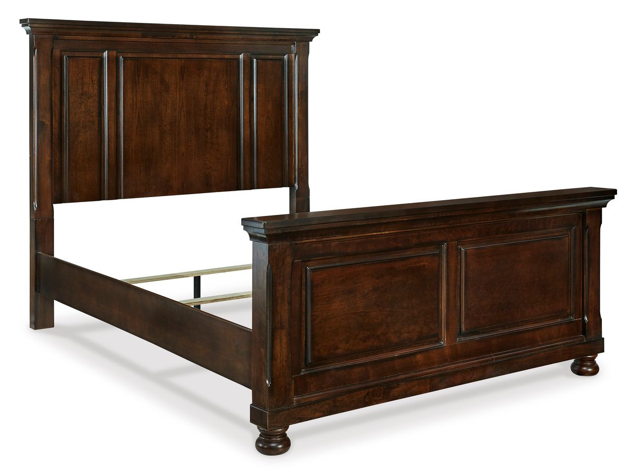 Porter Rustic Brown Queen Panel Headboard Only B69757