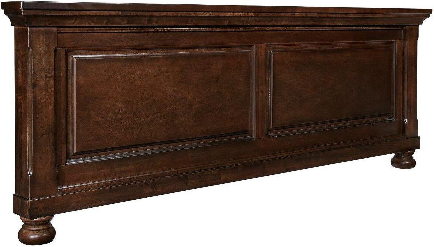 Porter Rustic Brown King Panel Bed B697B11