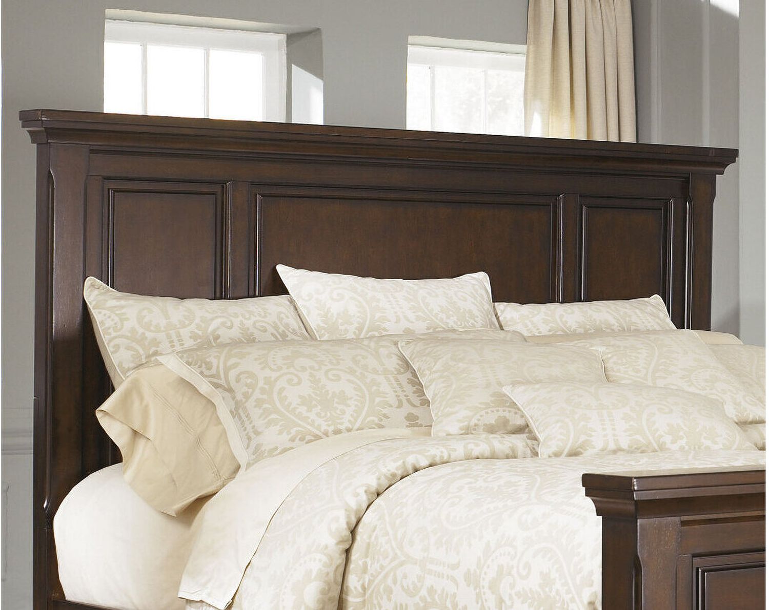 Porter Rustic Brown King Panel Bed B697B11