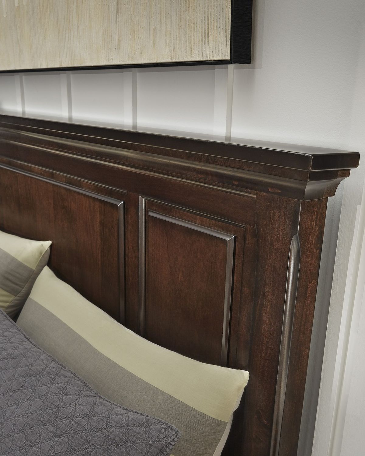 Porter Rustic Brown King Panel Bed B697B11
