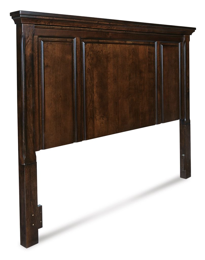 Porter King Panel Storage Bed In Rustic Brown B697B44