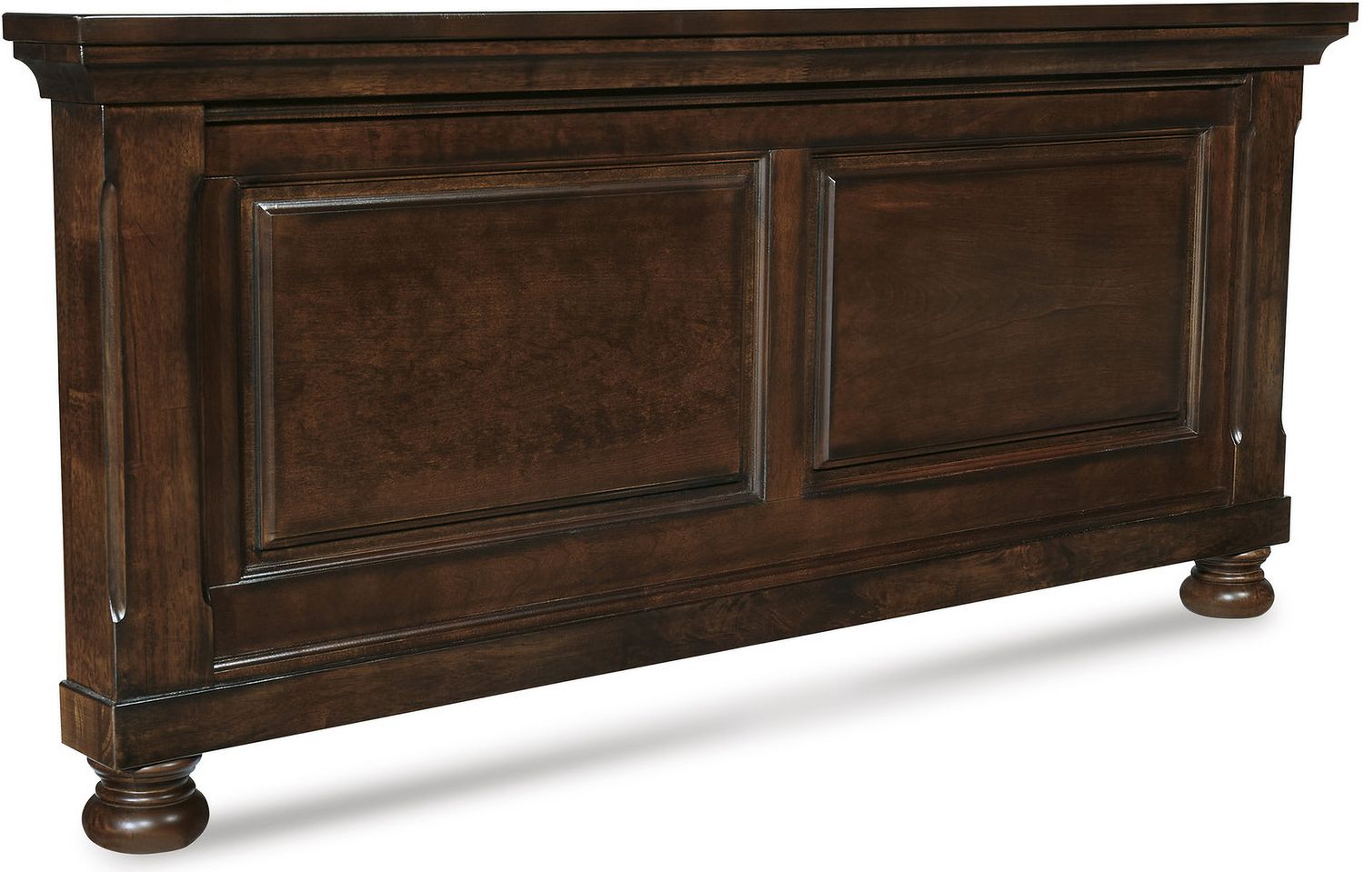 Porter Queen Sleigh Bed In Rustic Brown B697B48