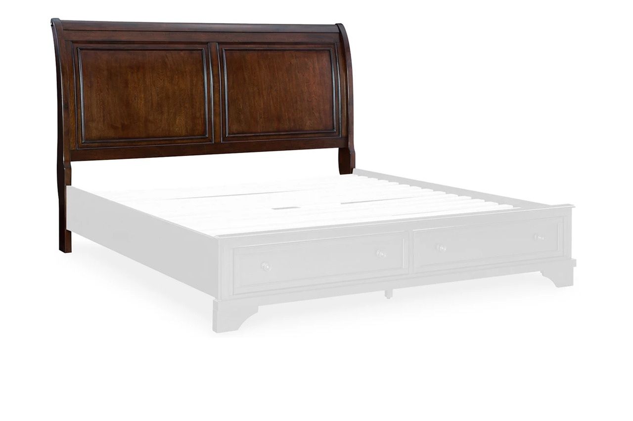 Trellington Queen Sleigh Headboard In Brown B71677