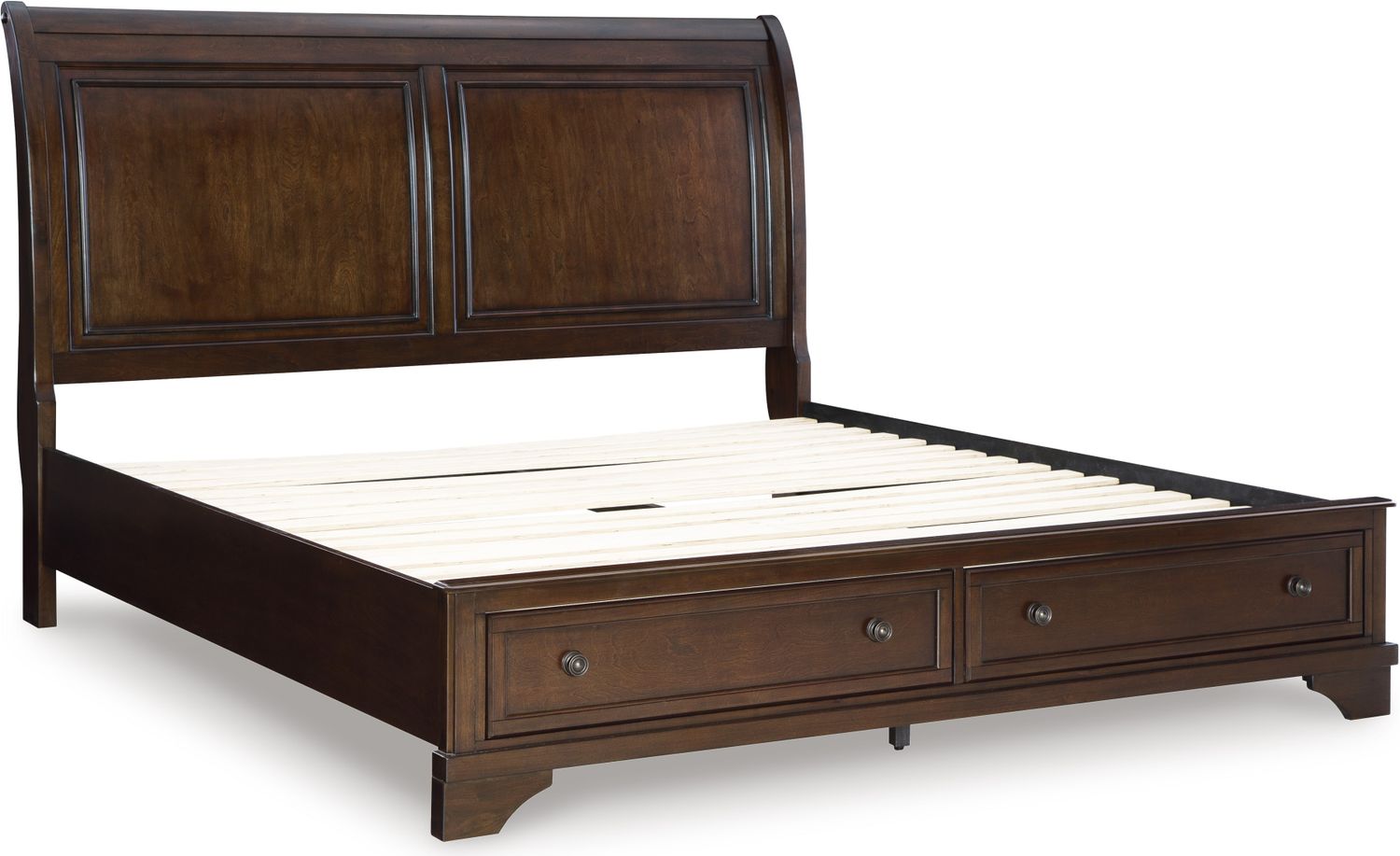 Trellington King Sleigh Headboard In Brown B71678