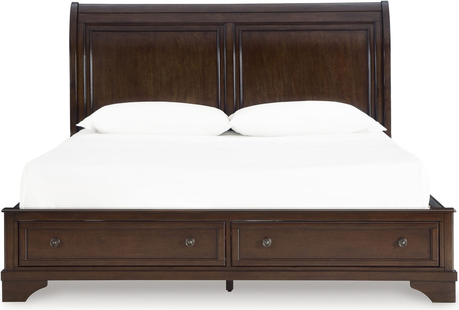 Trellington King Sleigh Headboard In Brown B71678