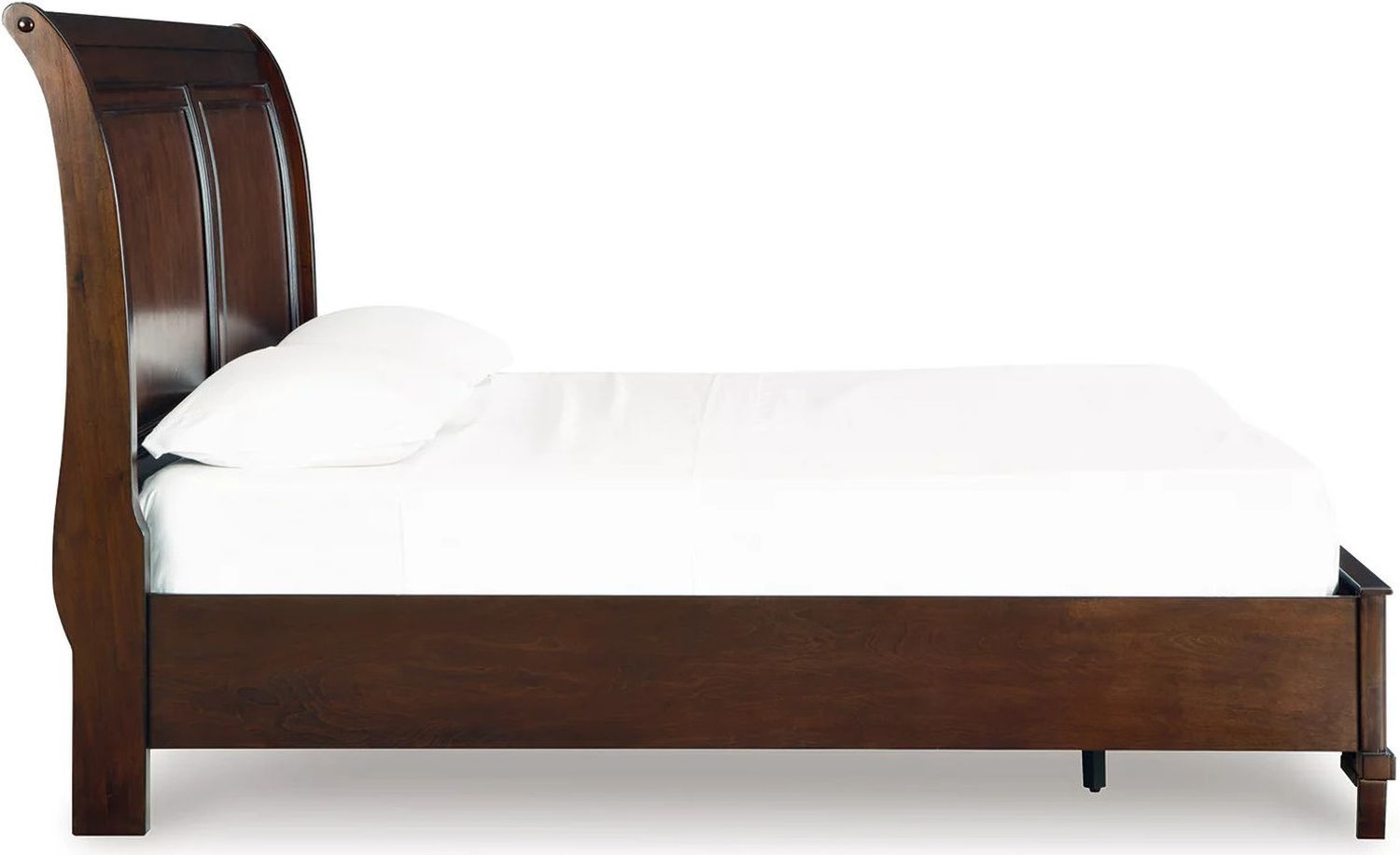 Trellington Queen Sleigh Storage Bed In Brown B716B1