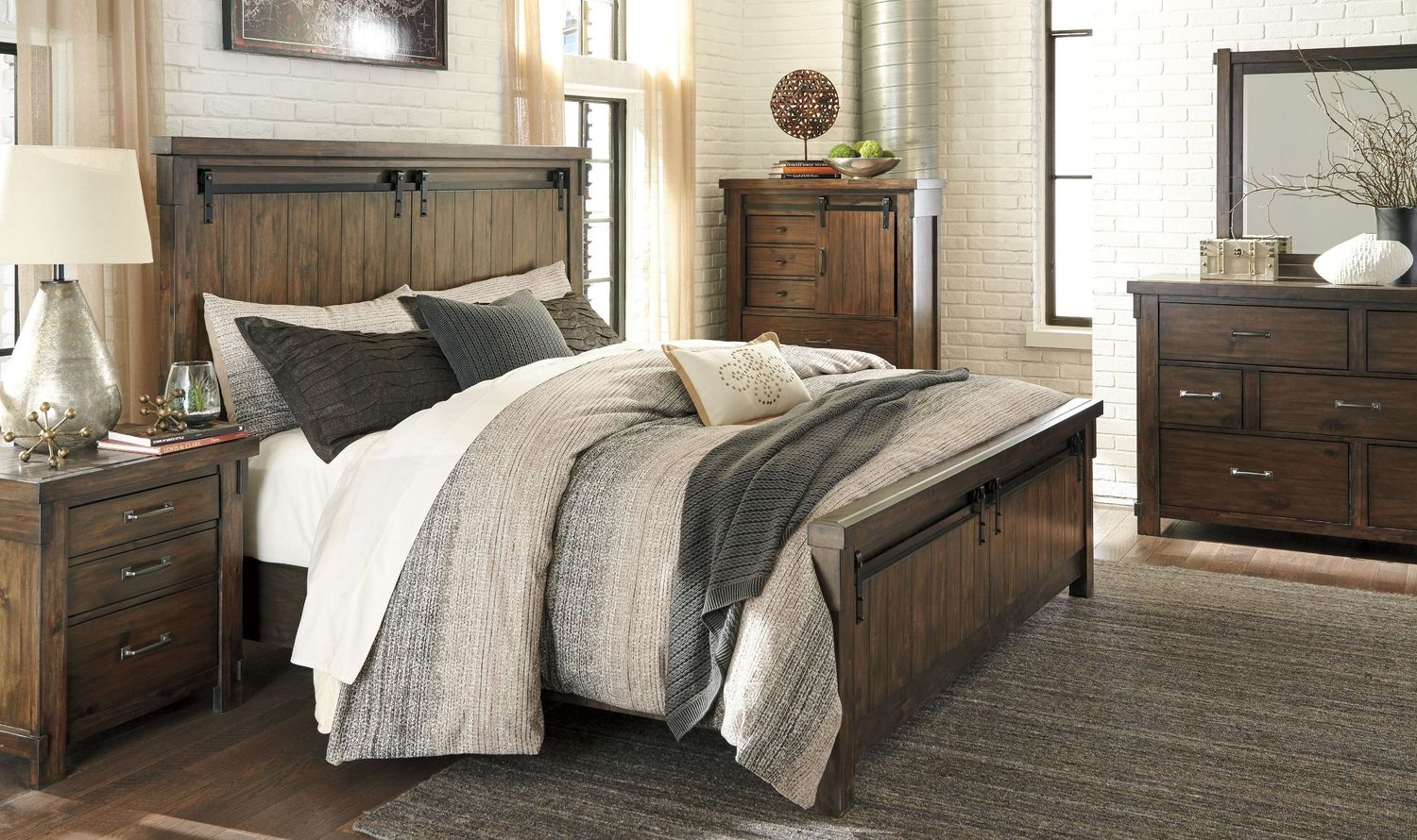 Lakeleigh Brown Bedroom Mirror B71836