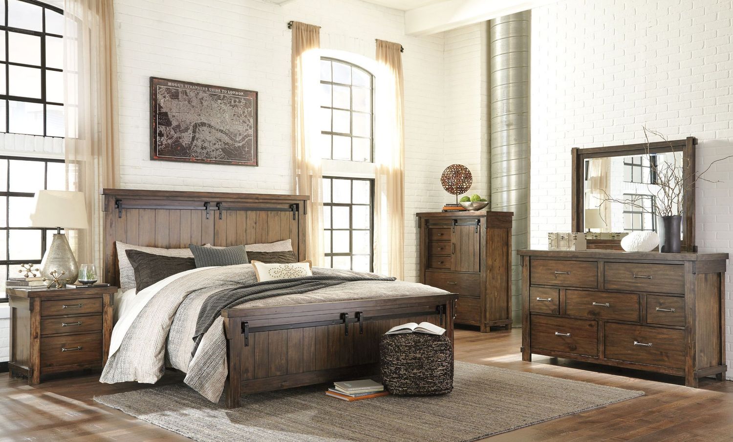 Lakeleigh Brown Bedroom Mirror B71836