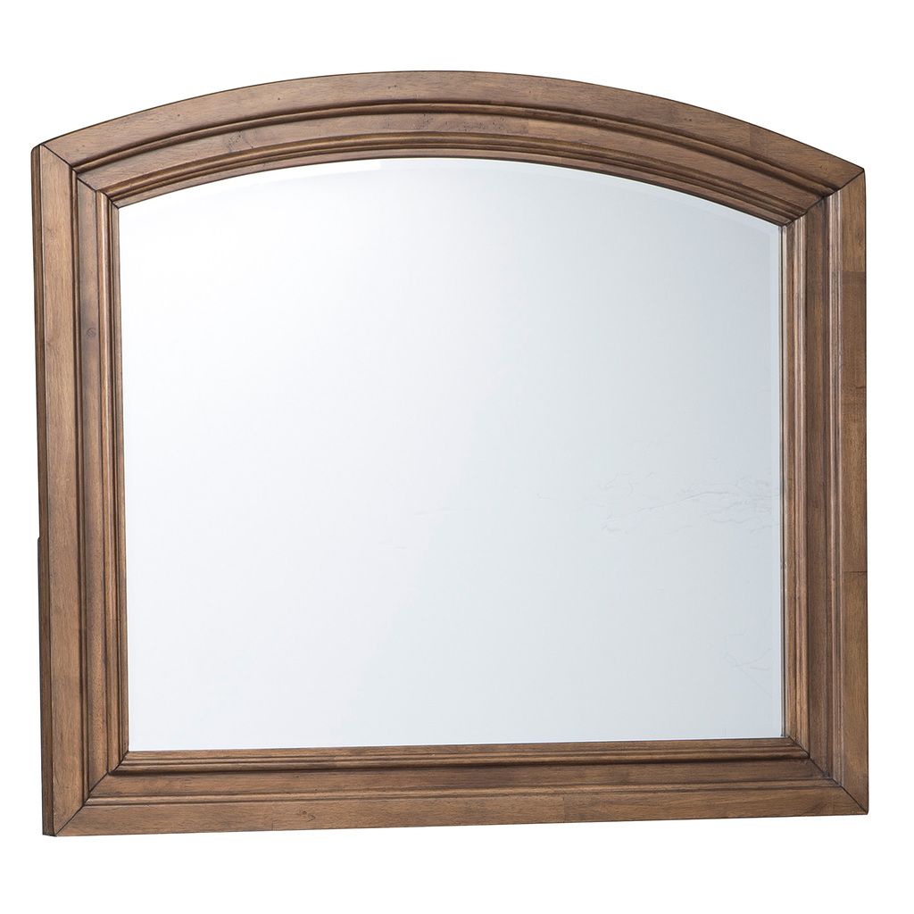 Flynnter Medium Brown Bedroom Mirror B71936
