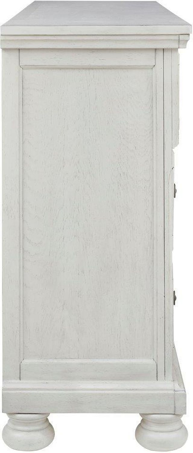 Robbinsdale Antique 7 Drawer White Dresser B74231