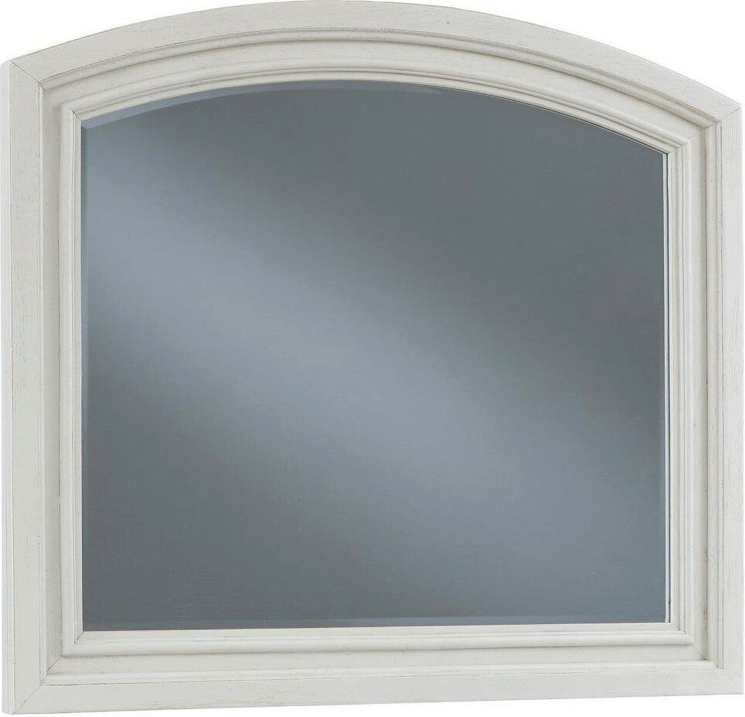 Robbinsdale Antique White Bedroom Mirror B74236