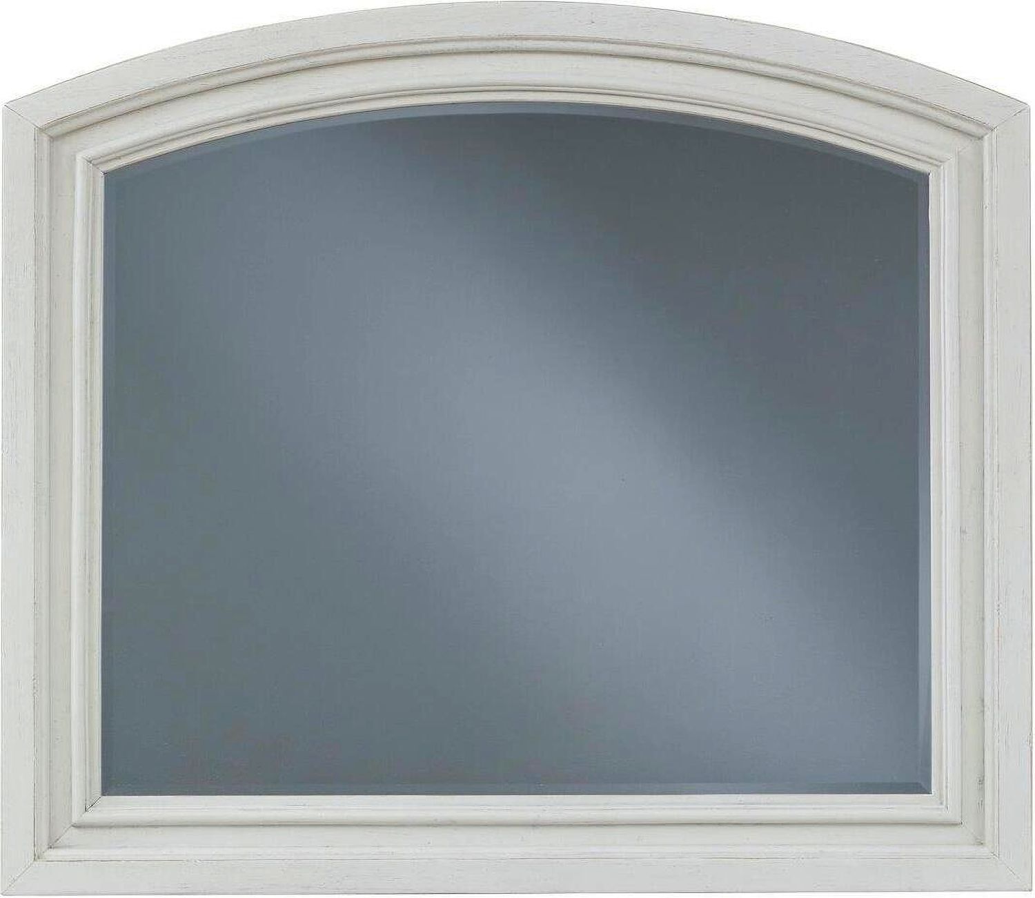 Robbinsdale Antique White Bedroom Mirror B74236