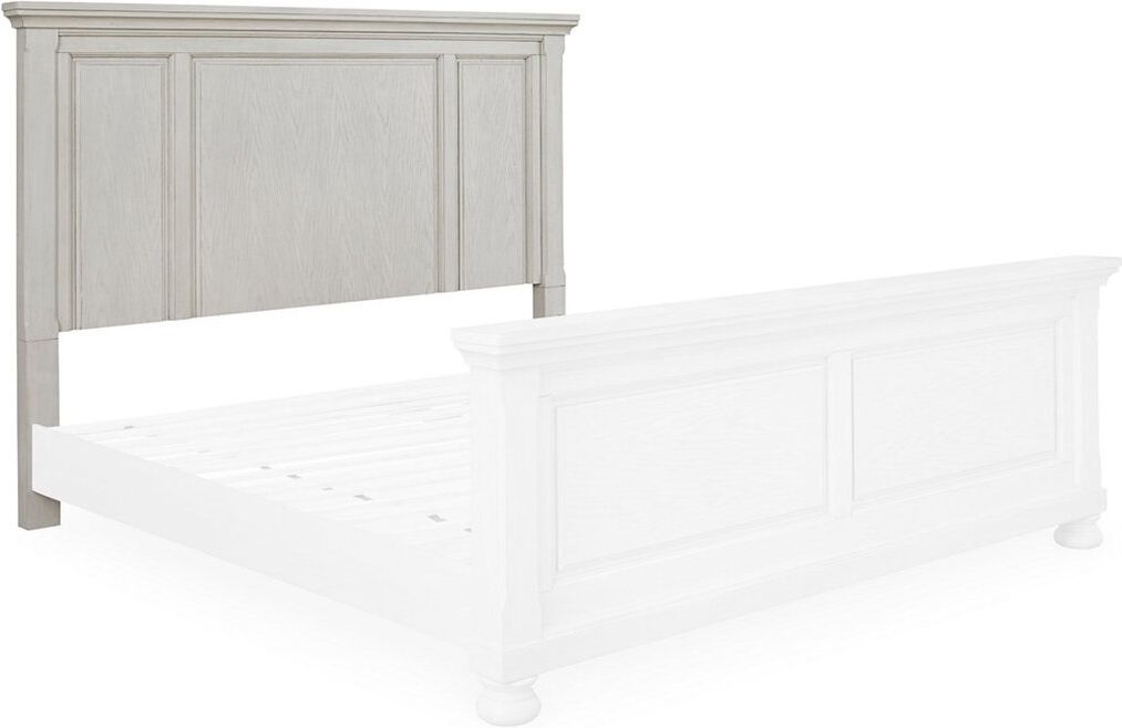 Robbinsdale Antique White Queen Panel Headboard Only B74257