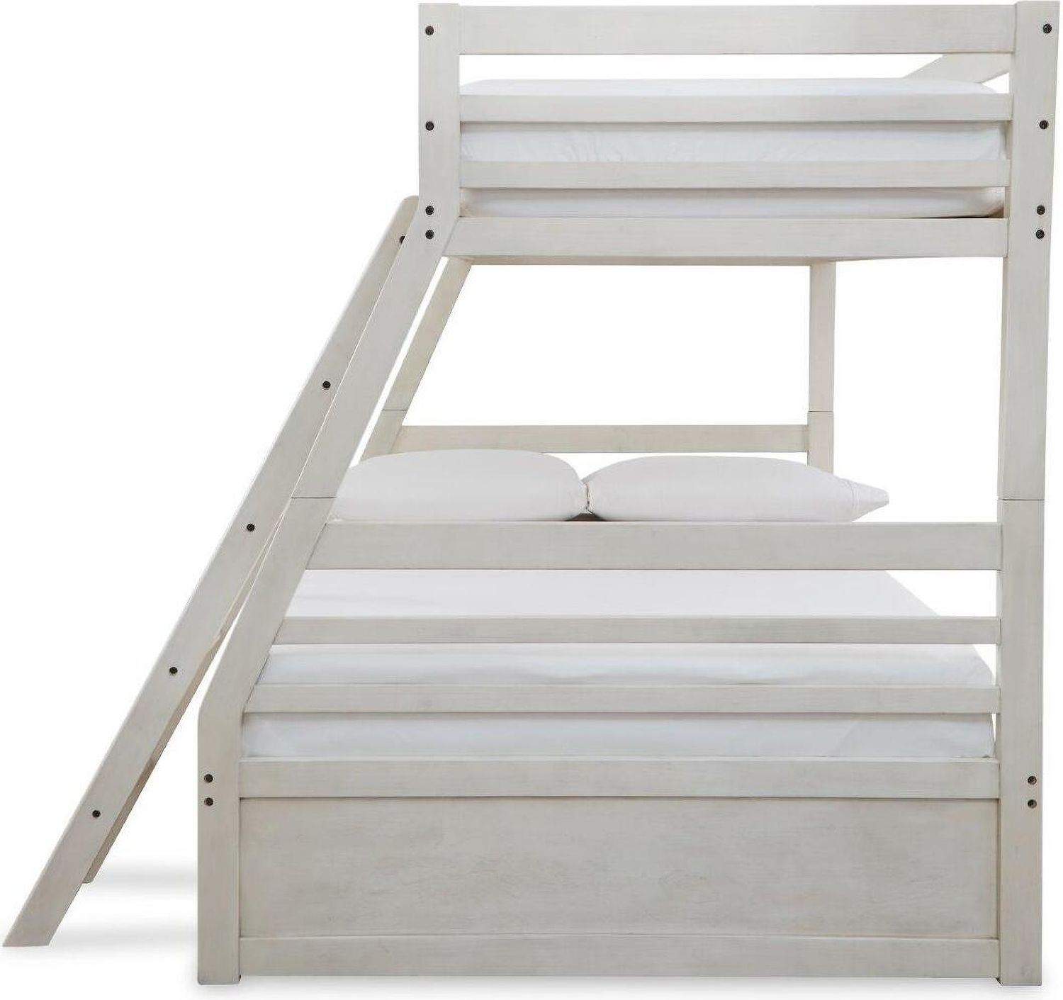 Robbinsdale Antique White Twin Over Full Bunk Bed B742B17