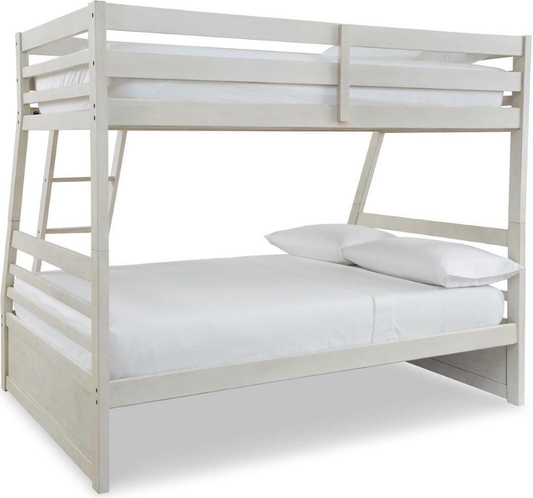 Robbinsdale Antique White Twin Over Full Bunk Bed B742B17