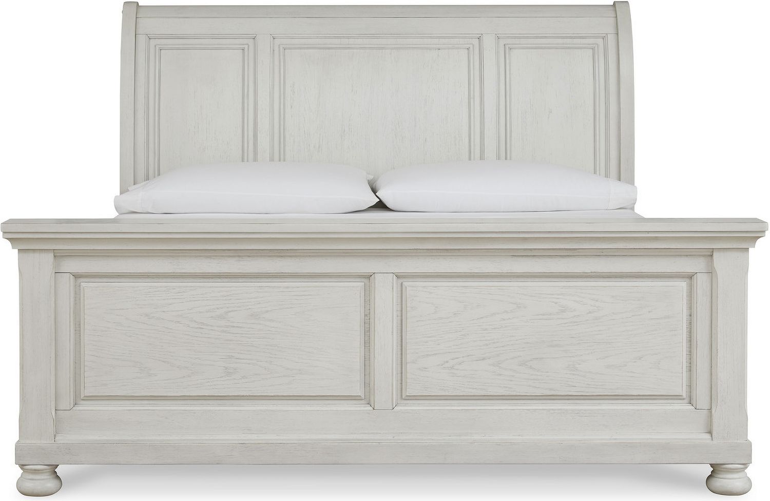Robbinsdale Queen Sleigh Bed In Antique White B742B23
